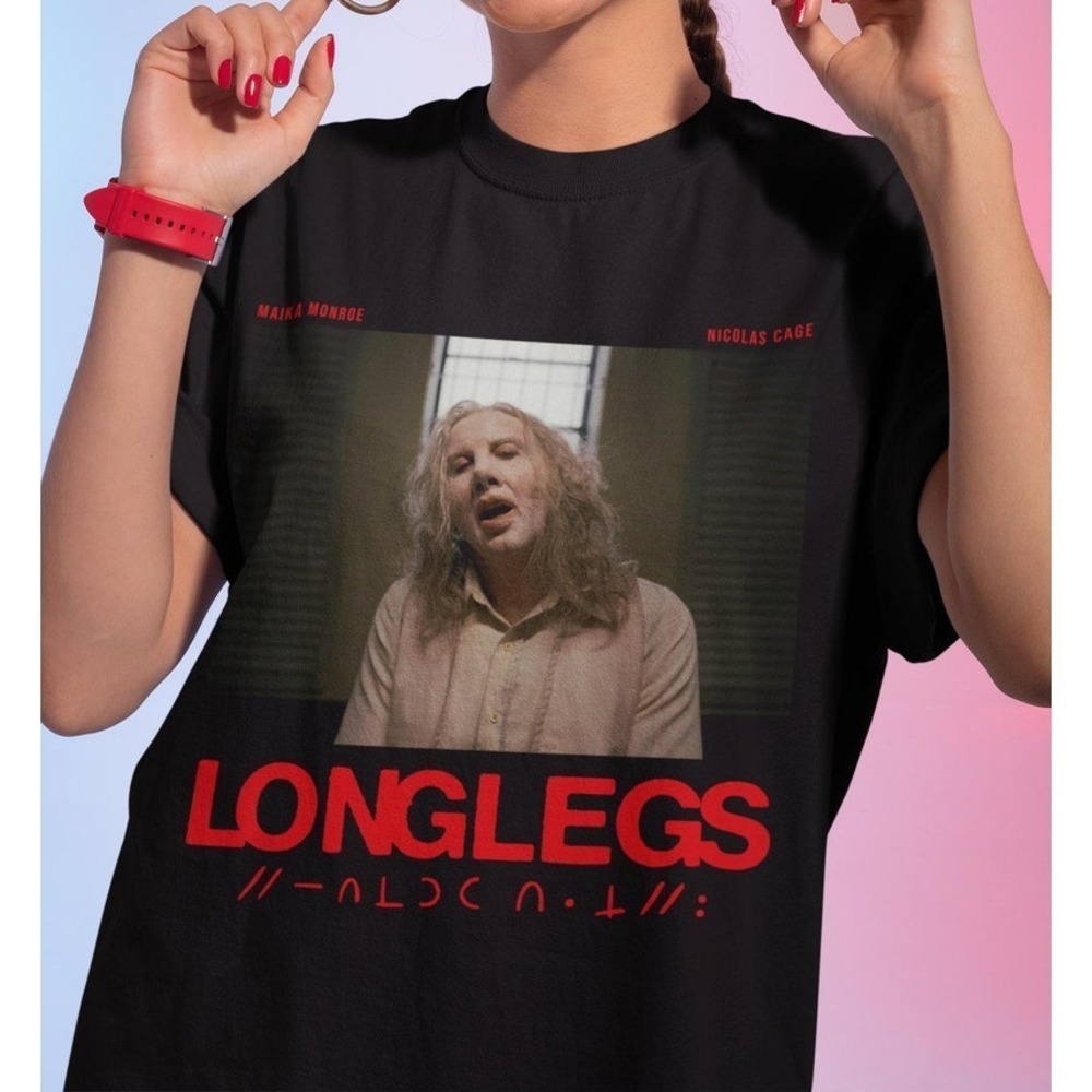Horror Movie T-Shirt, Unisex Nicolas Cage Scary Movie T-shirt